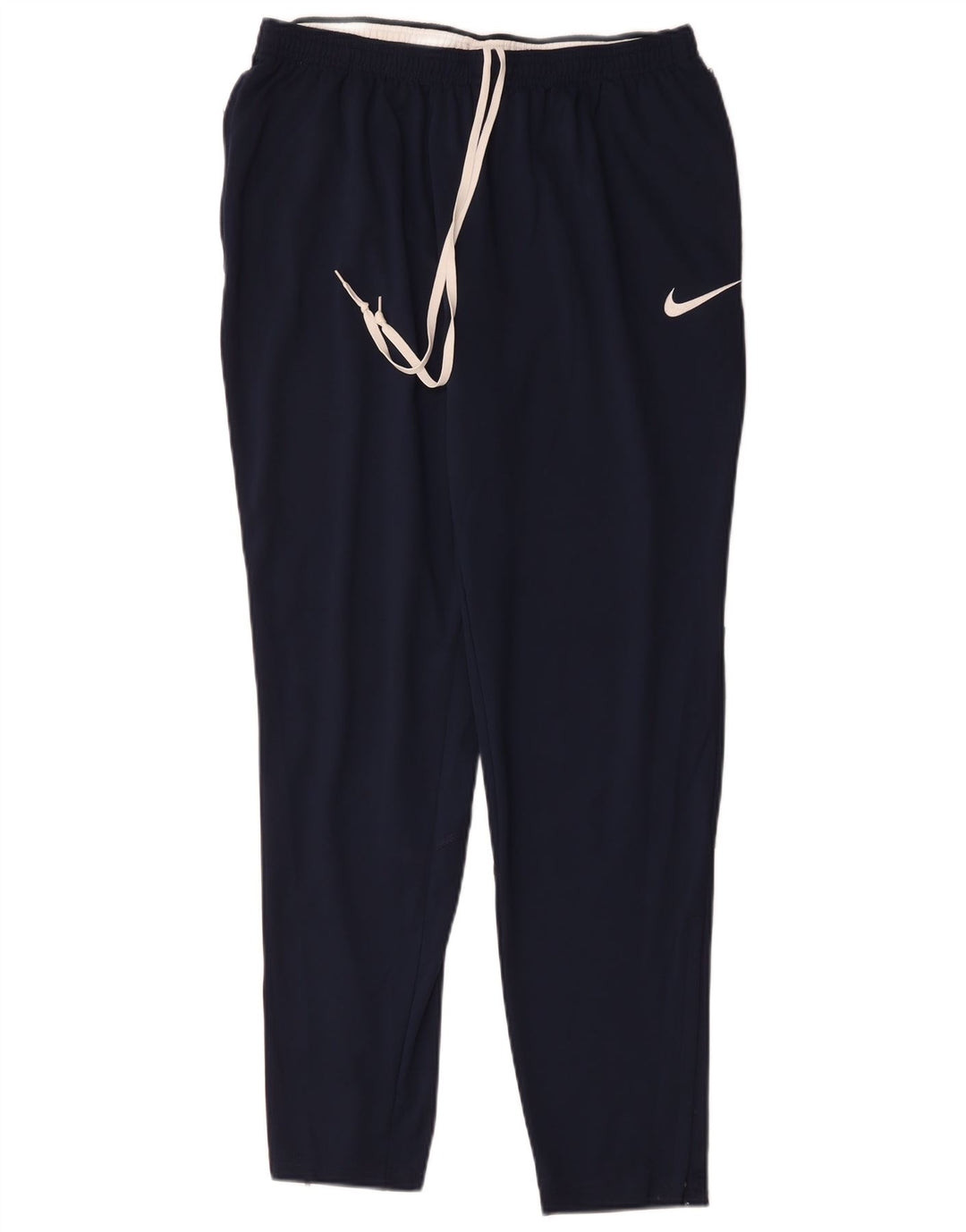 Nike Mens Dri Fit Tracksuit Trousers XL  Navy Blue Colourblock Polyester