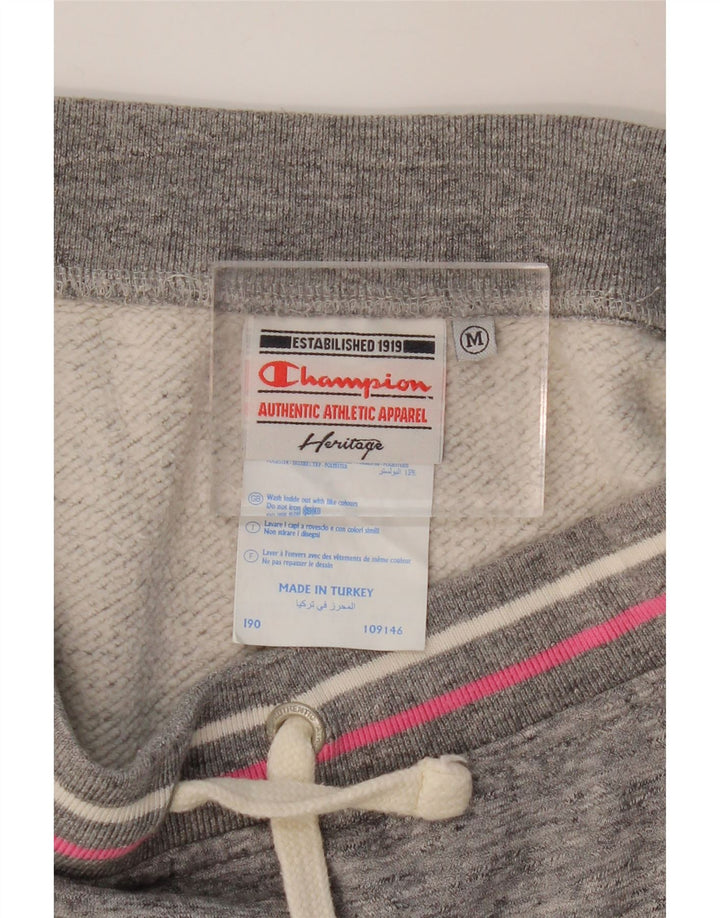 CHAMPION Womens Heritage Graphic A-Line Skirt Medium W30  Grey Flecked