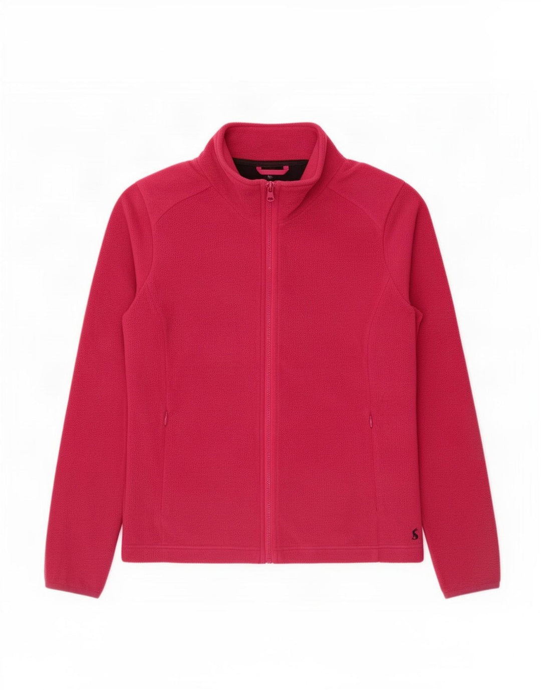 Joules Womens Fleece Jacket UK 14 Medium Pink Polyester