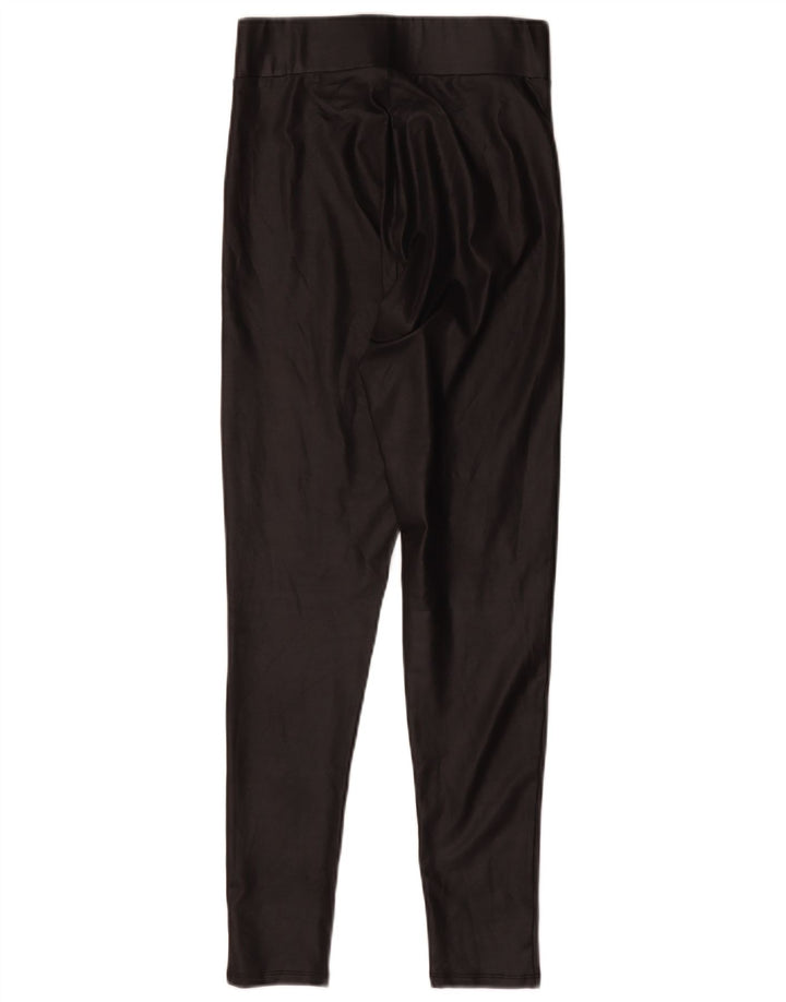 Zara Damen Leggings UK 8 Small Schwarz