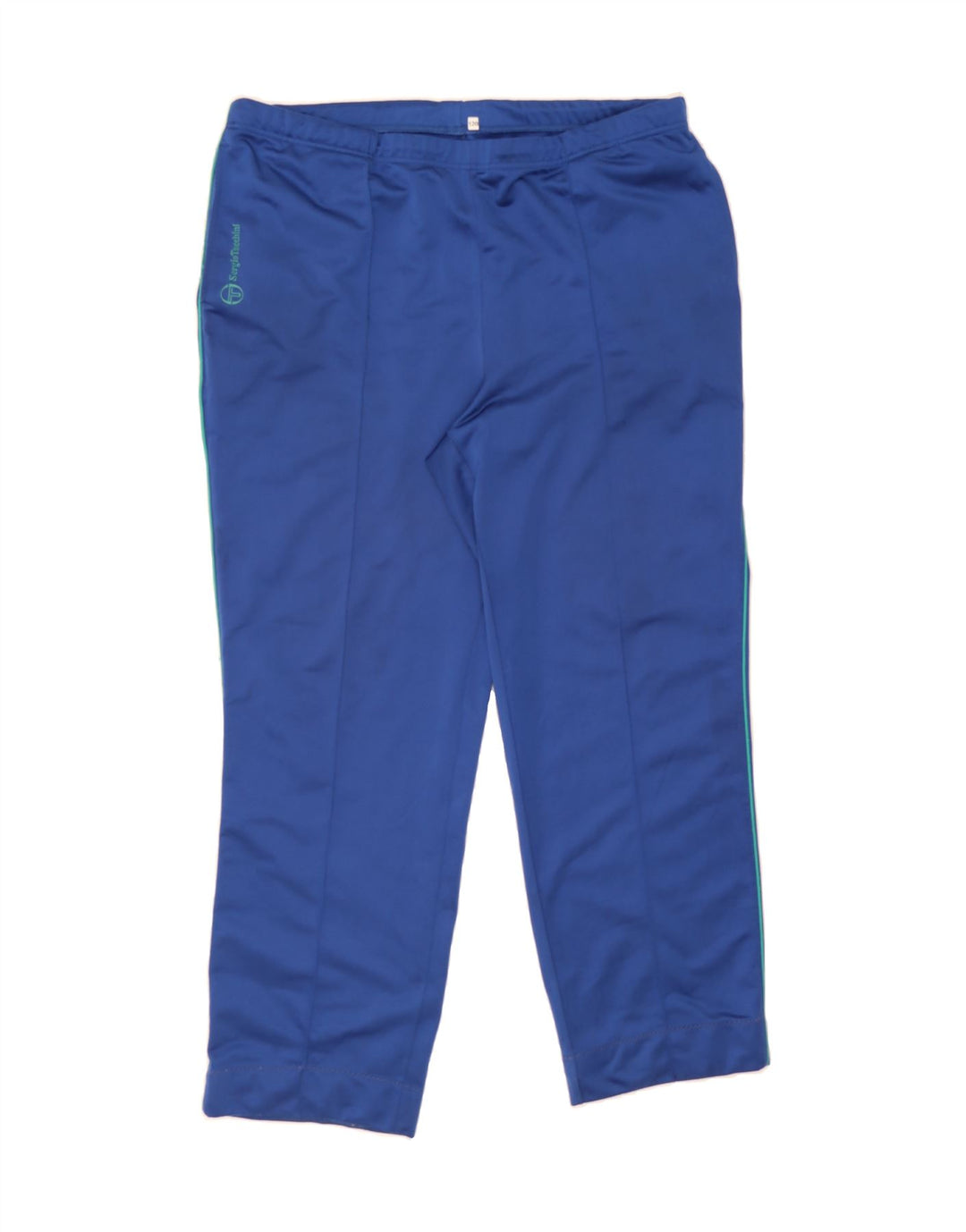 SERGIO TACCHINI Mens Tracksuit Trousers IT 54 XL  Blue Vintage Sergio Tacchini and Second-Hand Sergio Tacchini from Messina Hembry 