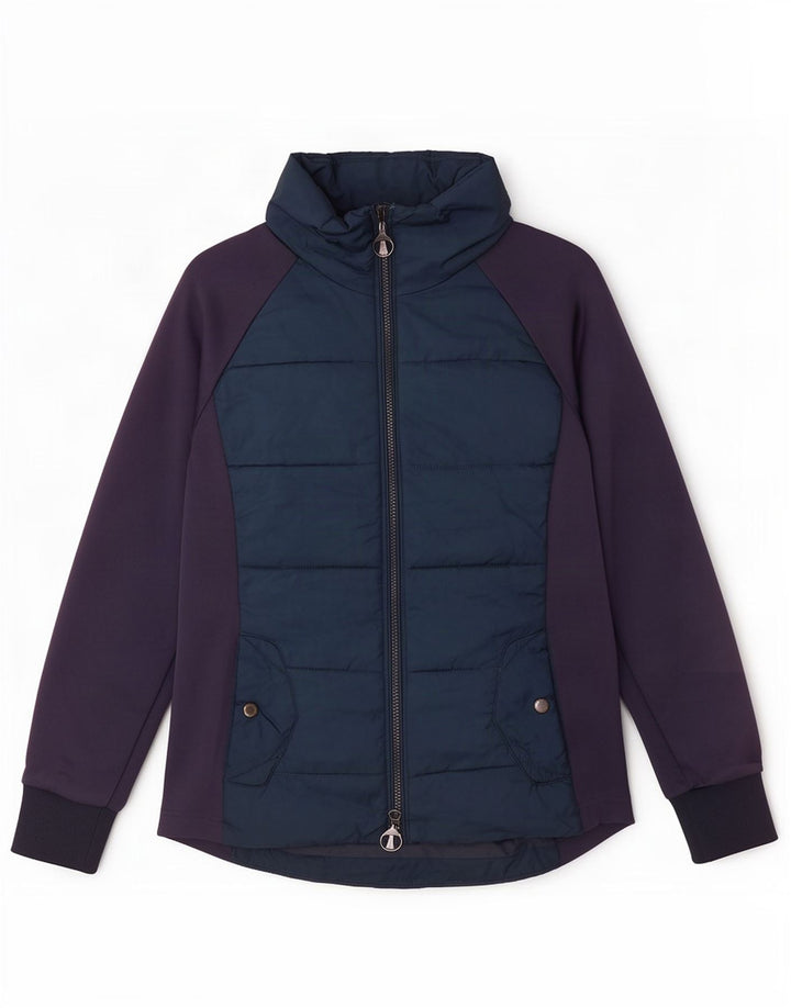 Giacca da tuta da donna Barbour UK 12 Medium Navy Blue Colourblock
