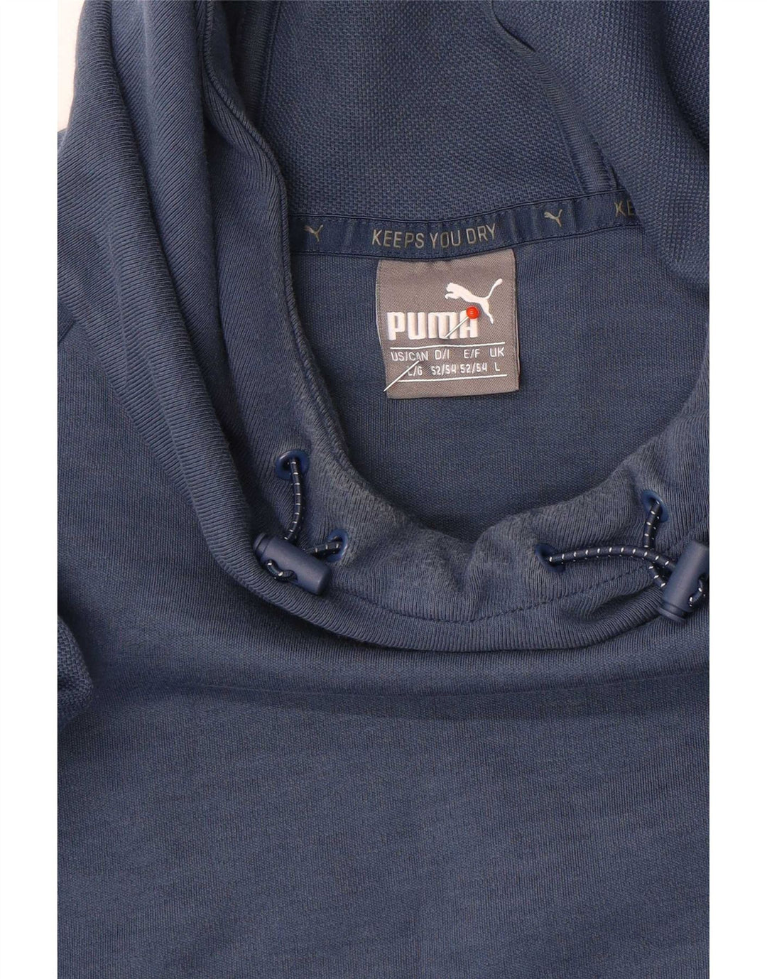 Puma Mens Hoodie Jumper Large Blue
