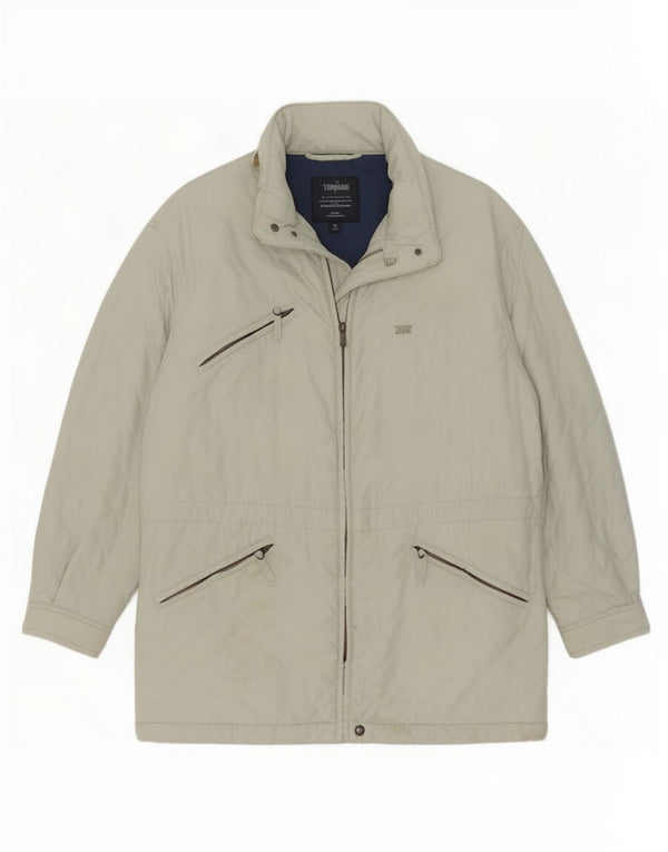 Think Pink Herren Steppjacke UK 42 XL Grau