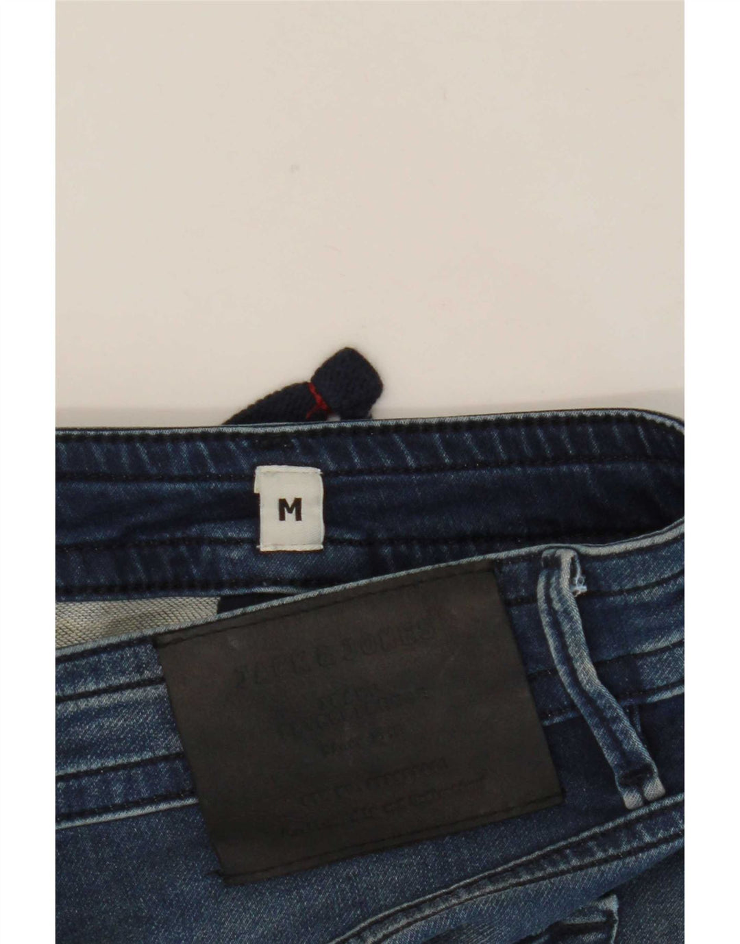 Jack & Jones Mens Loose Fit Denim Shorts Medium W32 Blue Cotton