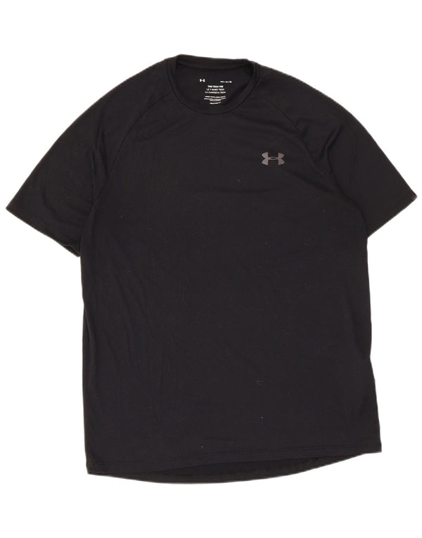 Under Armour T-Shirt Heat Gear Homme Noir Moyen Polyester