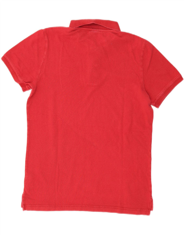 NAPAPIJRI Mens Polo Shirt Large Red Cotton Vintage Napapijri and Second-Hand Napapijri from Messina Hembry 