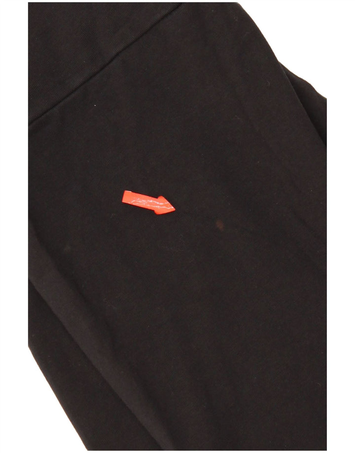 Leggings grafici da donna Adidas UK 8/10 piccoli neri