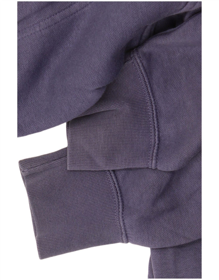Nike Mens Hoodie Jumper Large Navy Blue Cotton