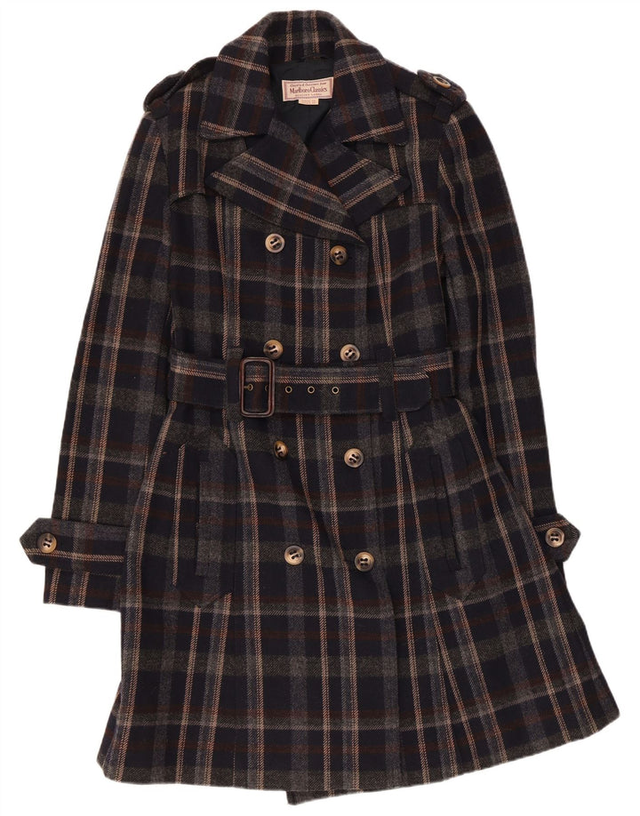 Trenci pentru femei Marlboro Classics IT 44 Medium Black Check