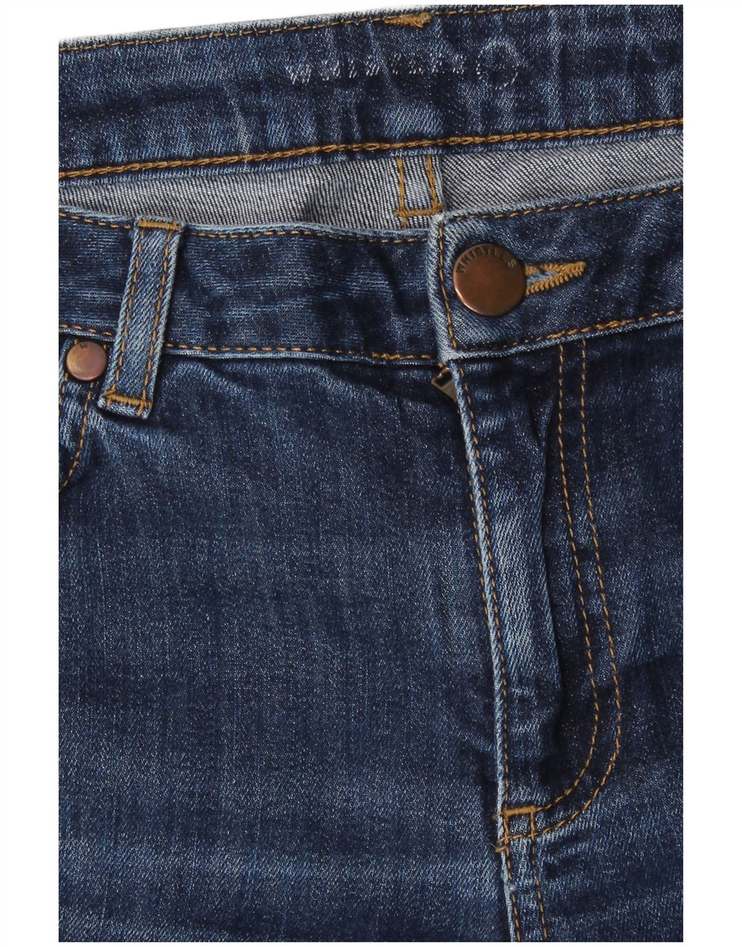 Whistle Dame Skinny Jeans W28 L28 Blå