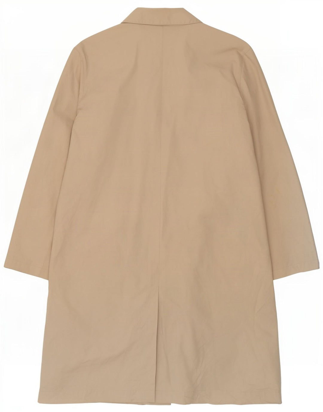 Marks & Spencer Womens Trench Coat UK 16 Large Beige Cotton Classic