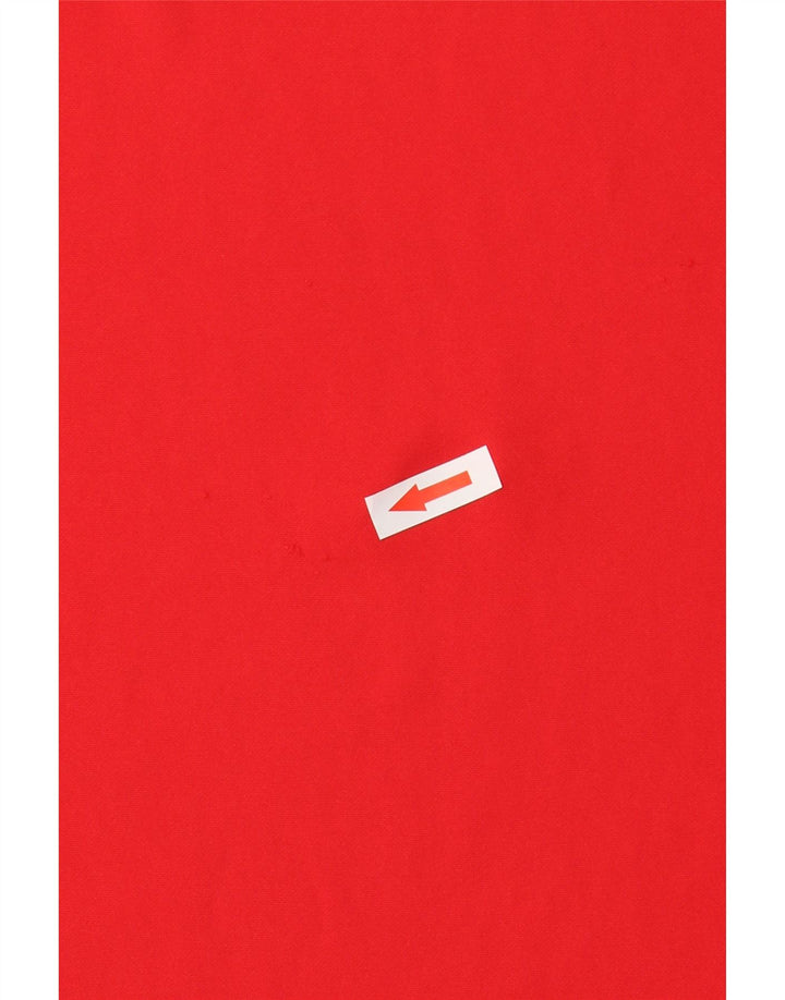 Nike Mens Dri Fit T-Shirt Top Large Red Colourblock
