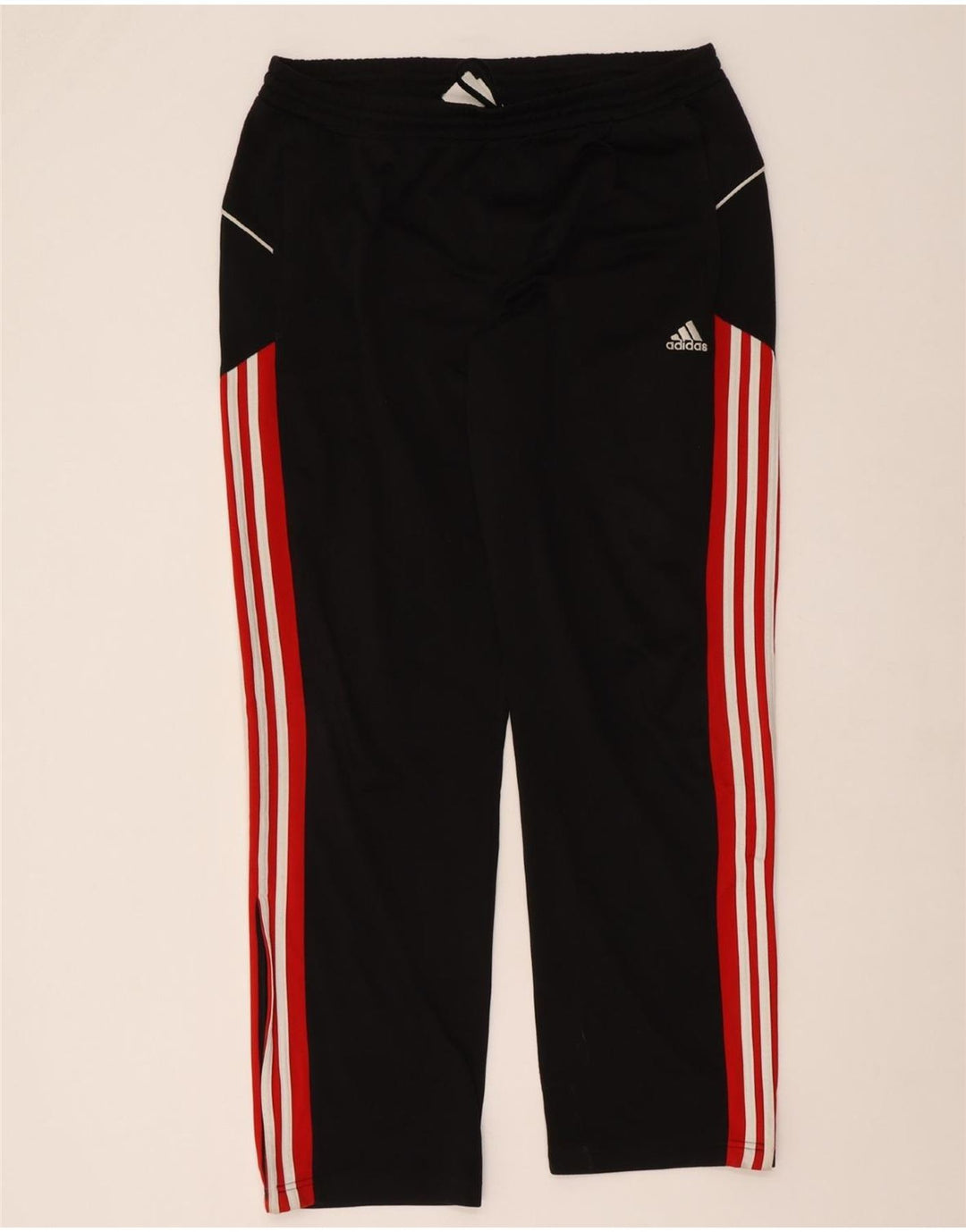 ADIDAS Mens Tracksuit Trousers UK 44/46 Large  Black Polyester Vintage Adidas and Second-Hand Adidas from Messina Hembry 