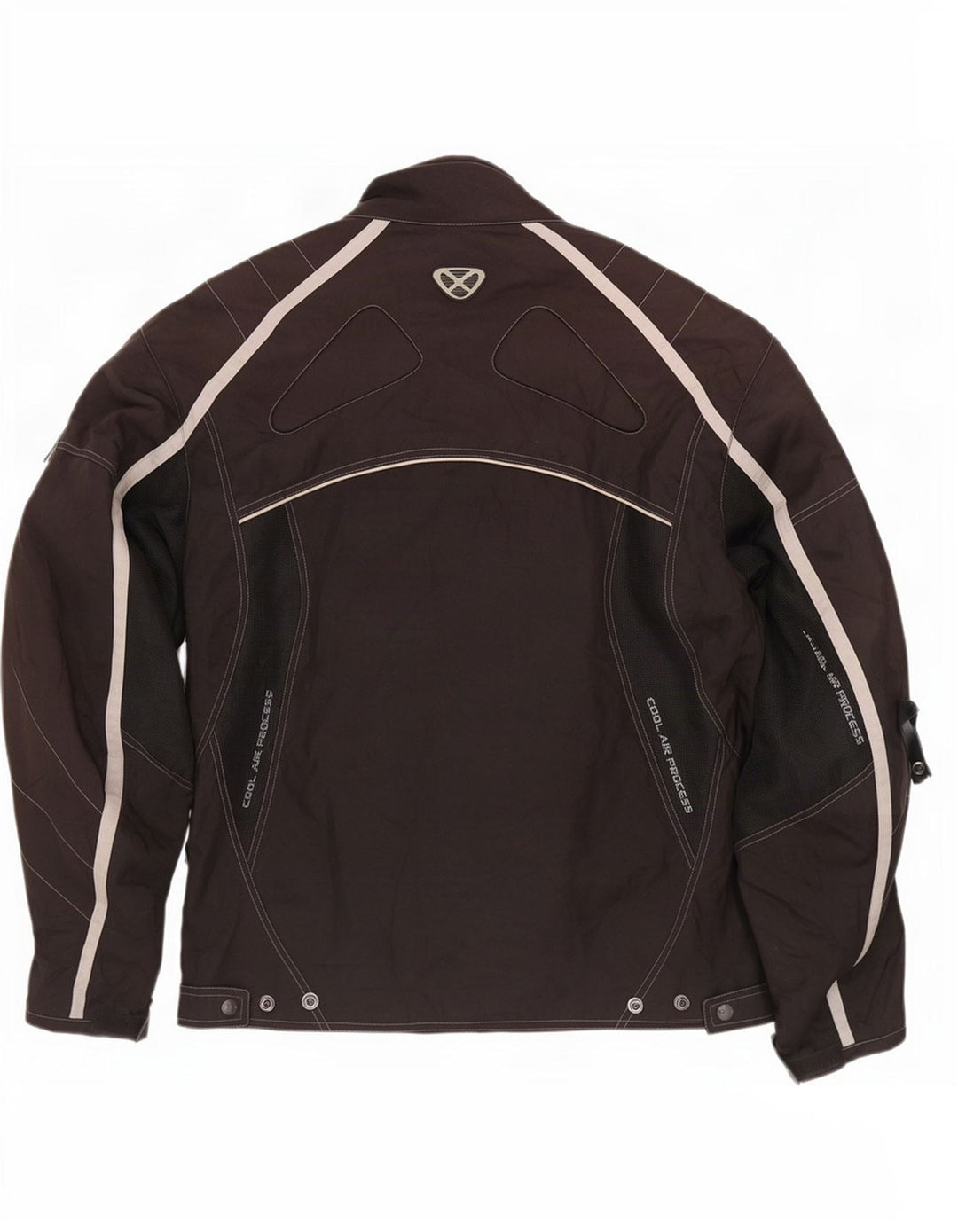 Jaqueta masculina Ixon para motocicleta Graphic Racer UK 38 poliéster preto médio