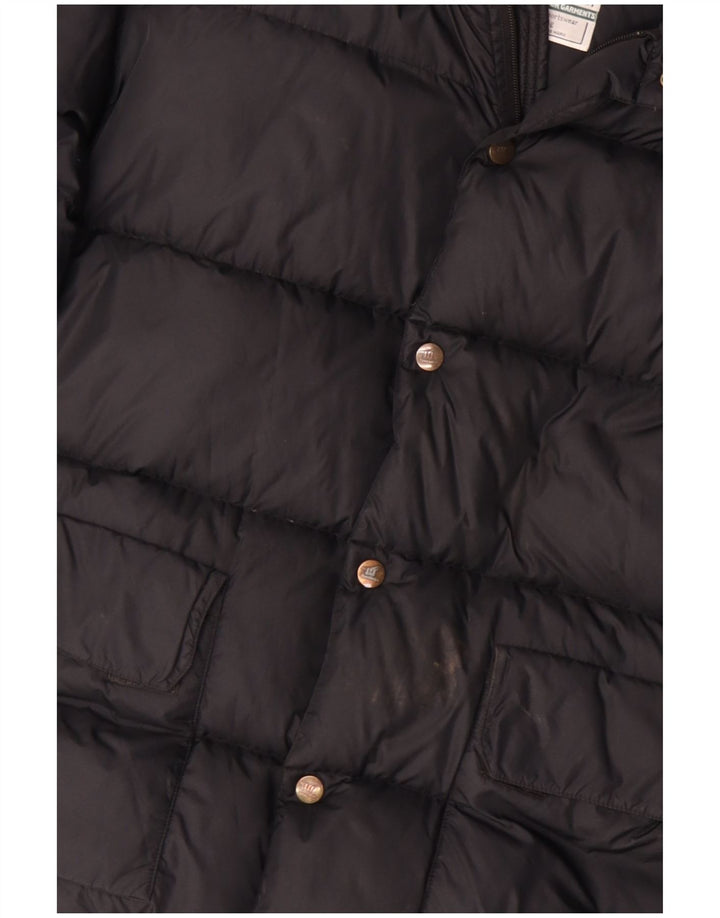 HENRY COTTONS Mens Loose Fit Padded Jacket IT 48 Medium Black