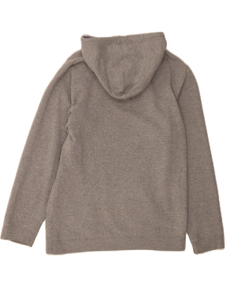 STARTER Mens Graphic Hoodie Jumper Medium Grey Cotton Vintage Starter and Second-Hand Starter from Messina Hembry 