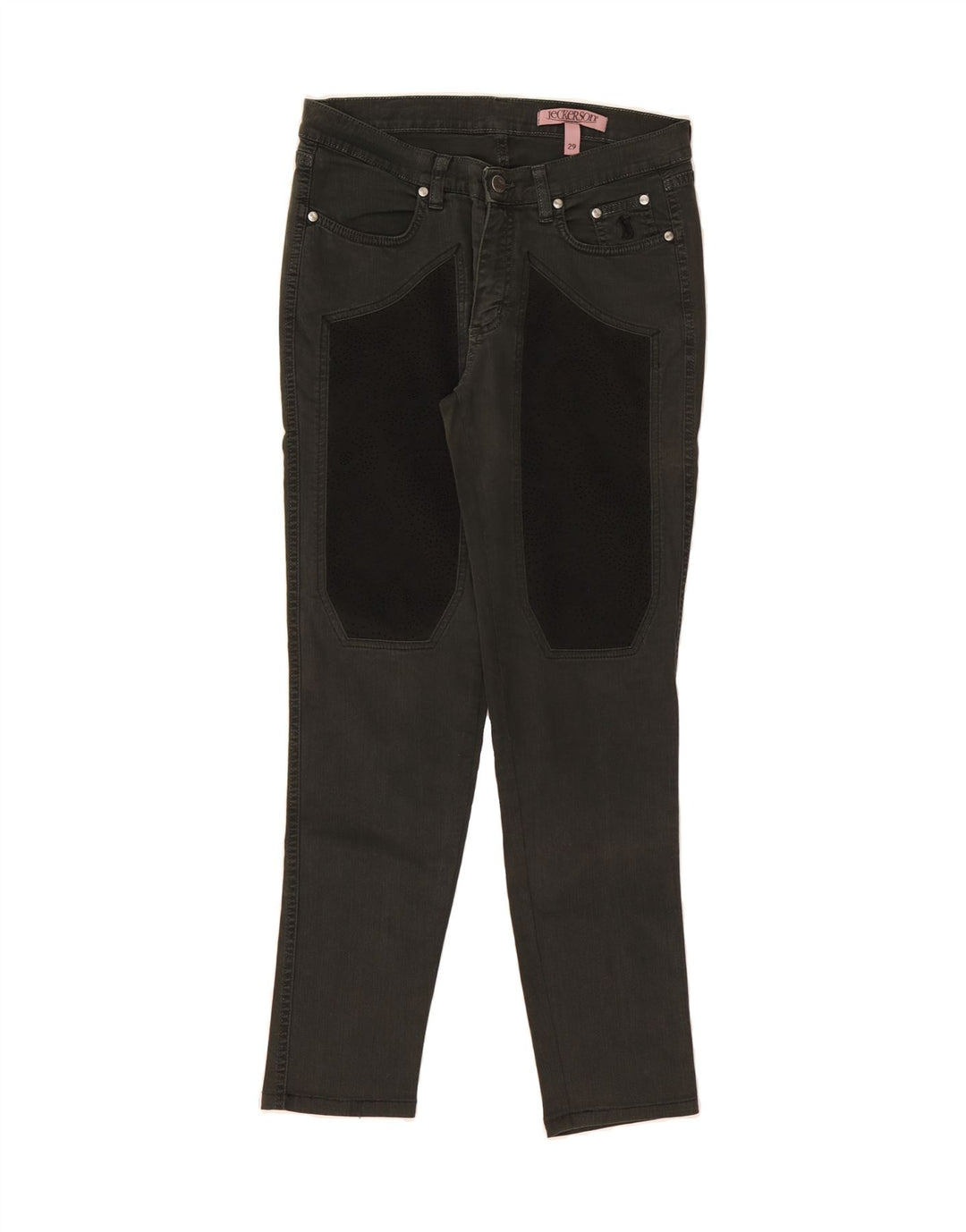 JECKERSON Womens Slim Jeans W29 L28 Green Cotton Vintage Jeckerson and Second-Hand Jeckerson from Messina Hembry 