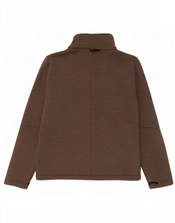 Jack Wolfskin pentru femei Liner Trening Top Jacket UK 12/14 Medium Brown