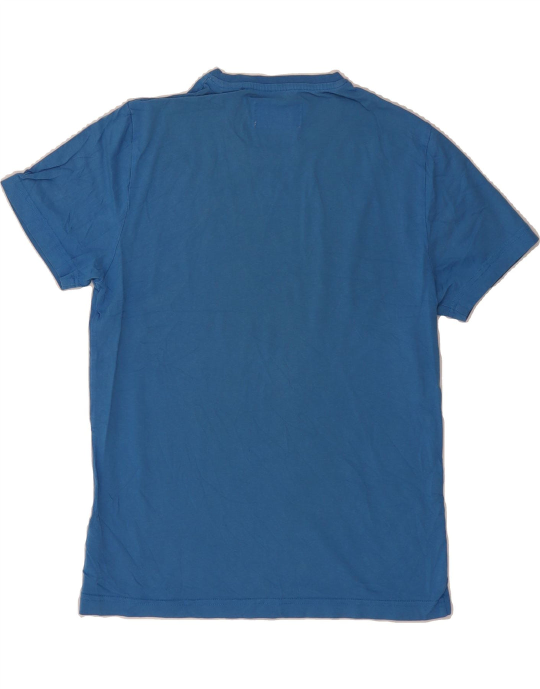 PENGUIN Mens T-Shirt Top Small Blue Cotton Vintage Penguin and Second-Hand Penguin from Messina Hembry 