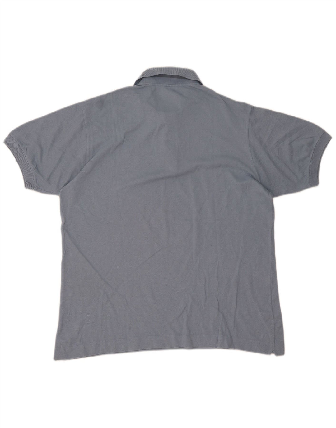 Lacoste Mens Polo Shirt Size 5 Large Blue Cotton