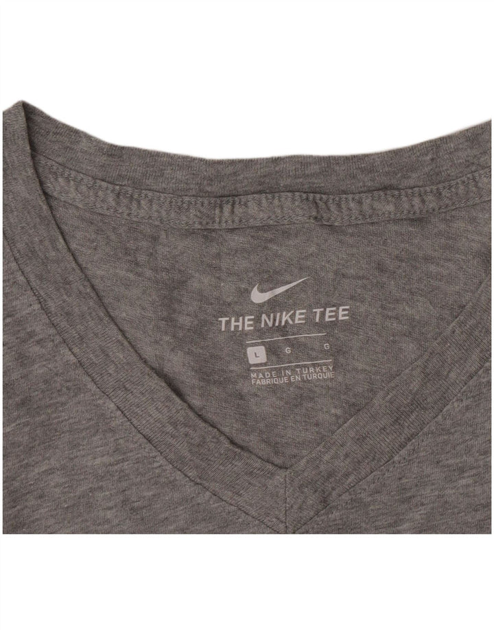 Nike - Camiseta para hombre, talla grande, gris