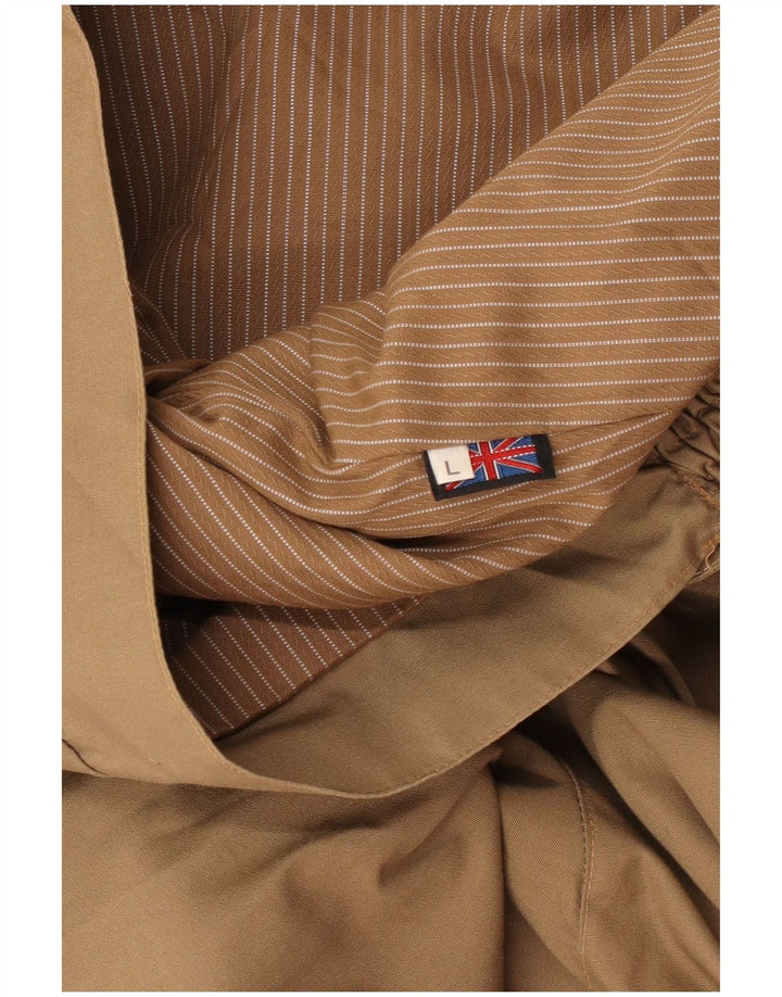Vintage Herre Utility Jacket UK 40 Large Brown