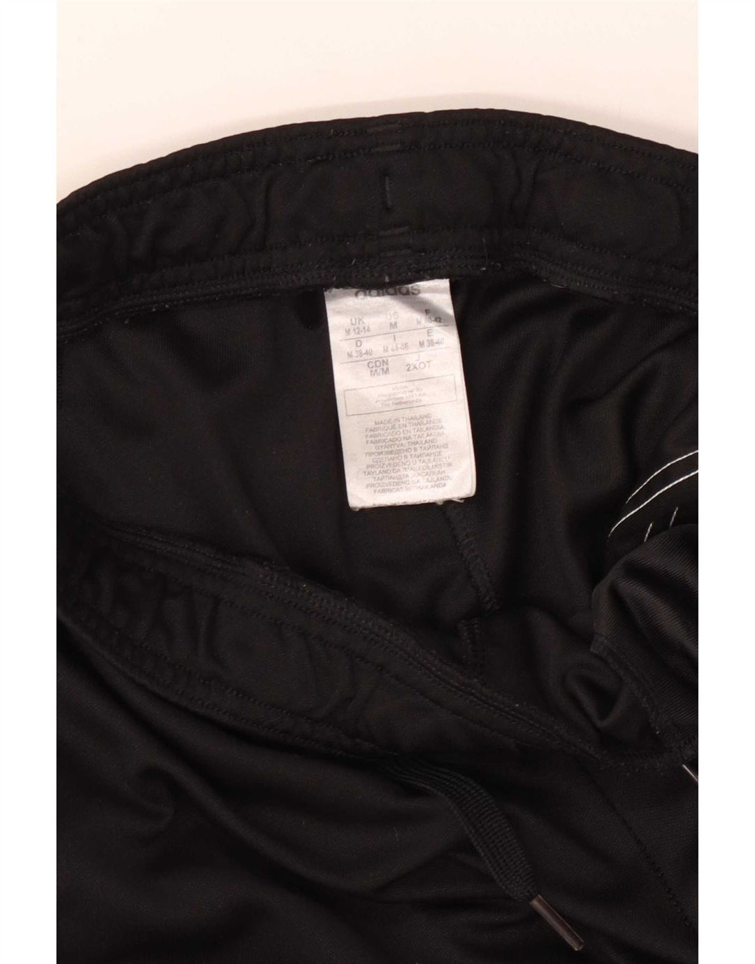 Pantaloni della tuta da donna Adidas UK 12/14 Medio Nero