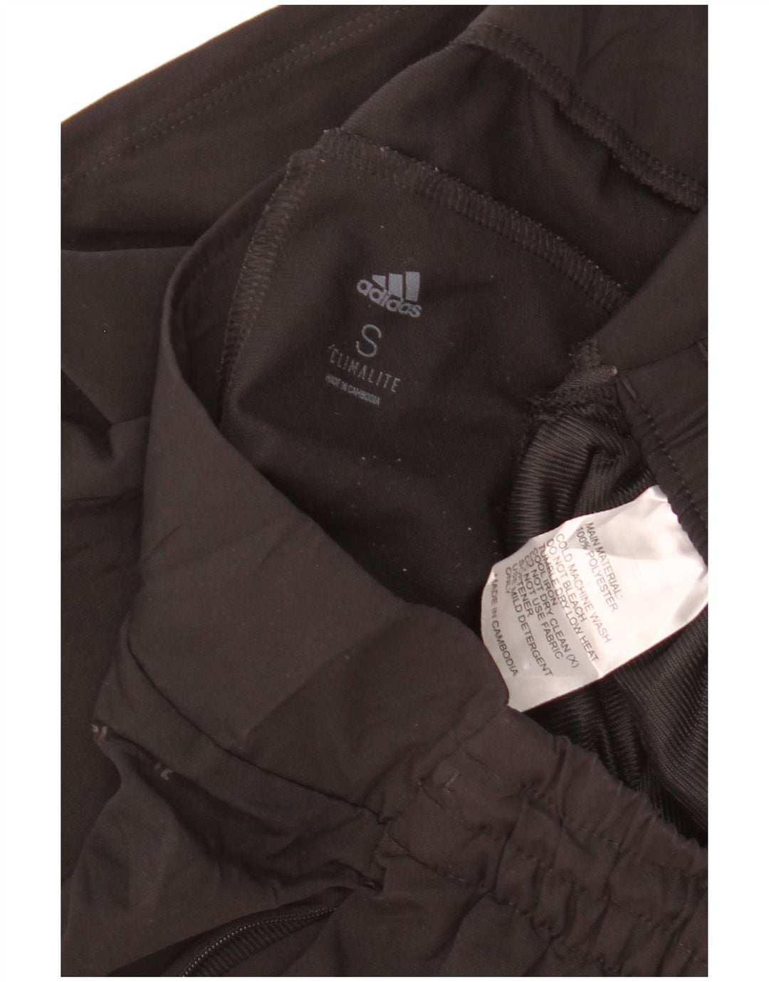 Adidas Womens Climalite Sport Shorts UK 10 Small  Black Polyester