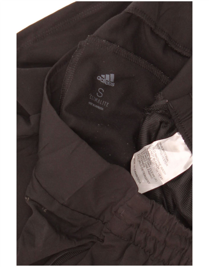 Adidas Womens Climalite Sport Shorts UK 10 Small  Black Polyester