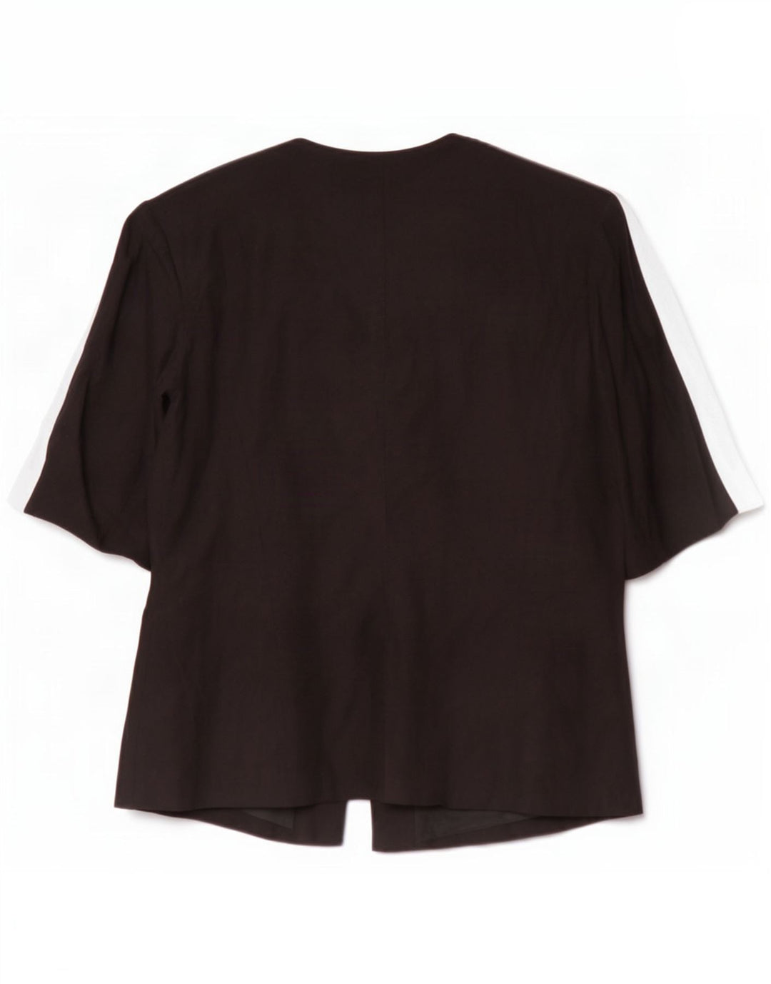Giacca blazer a maniche corte da donna a 5 bottoni Basler UK 12 media nera