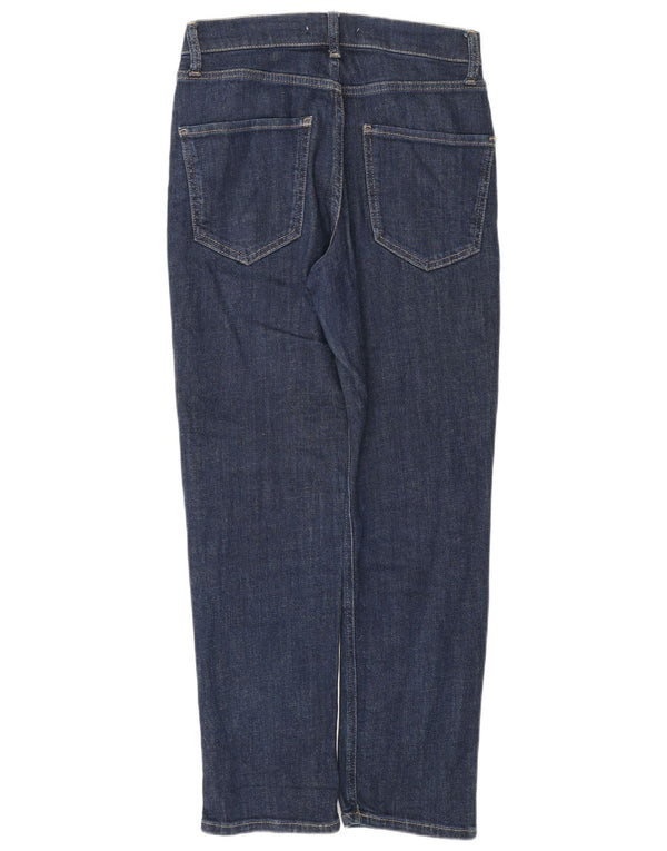 Zara Womens Straight Jeans EU 36 XS W26 L28 Blue Cotton