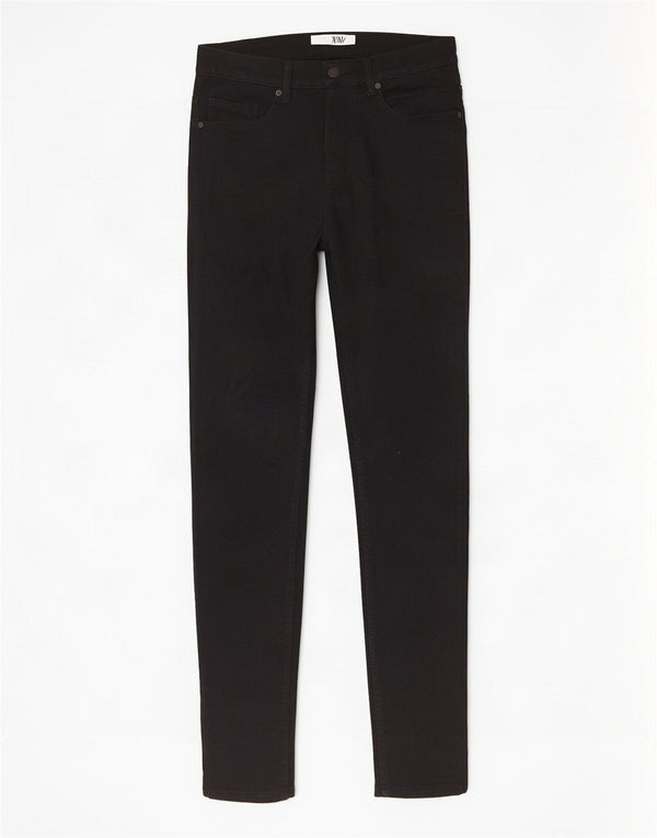 Zara Herren Skinny Jeans EU 38 Small W30 L31 Schwarz