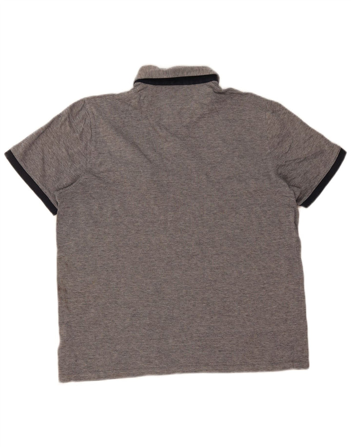 TED BAKER Poloshirt til mænd str. 5 XL Grå bomuld