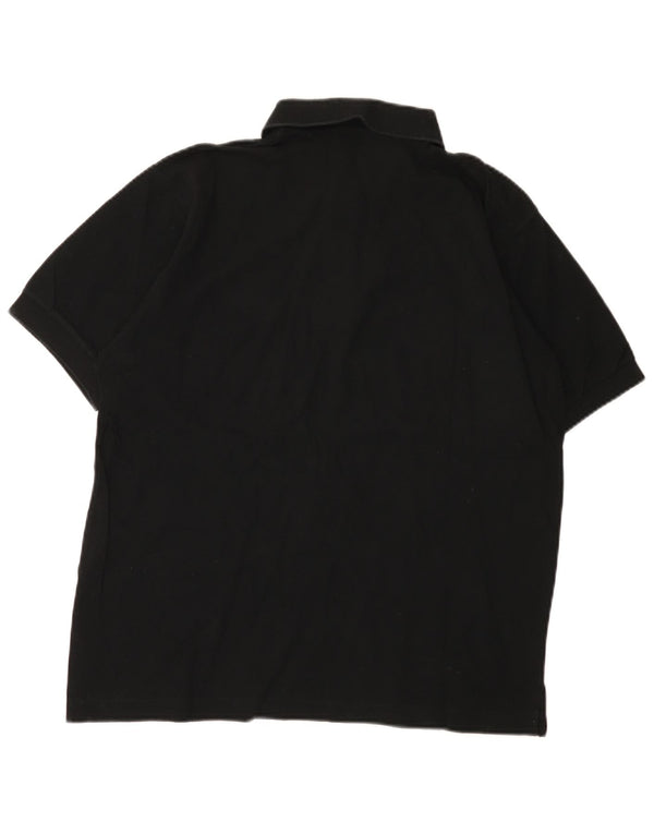 Sergio Tacchini Polo Hombre IT 48 Medium Negro Algodón