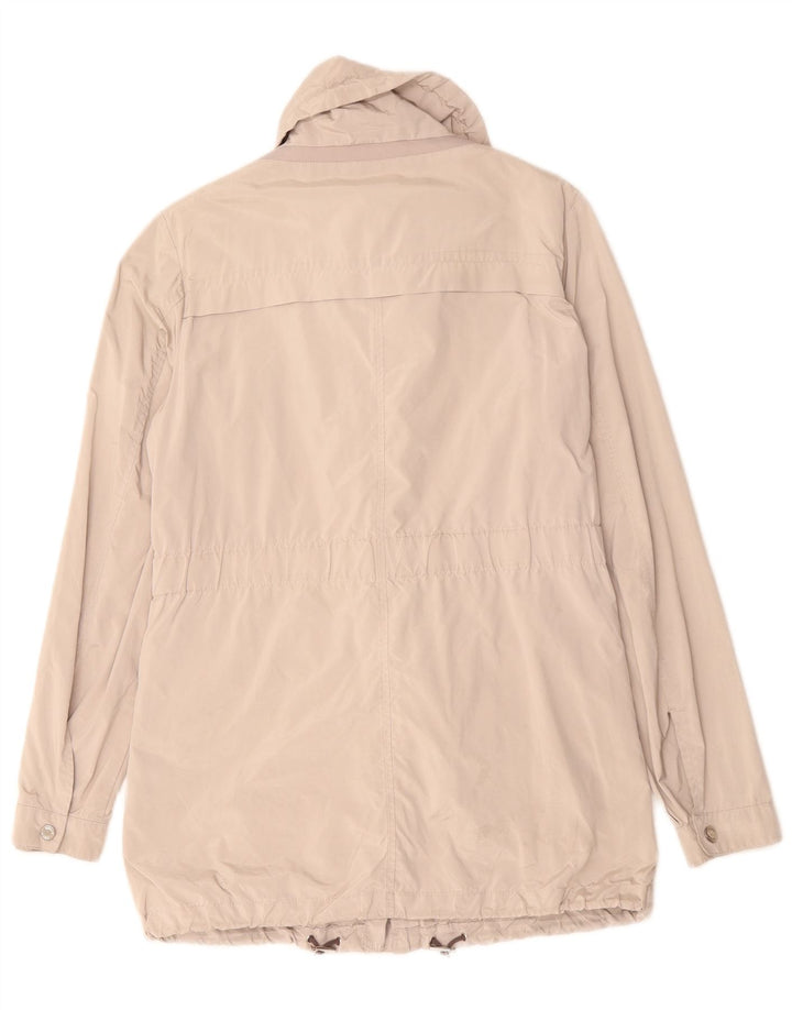 Geox Womens Trench Coat UK 10 Smalll Beige Polyester