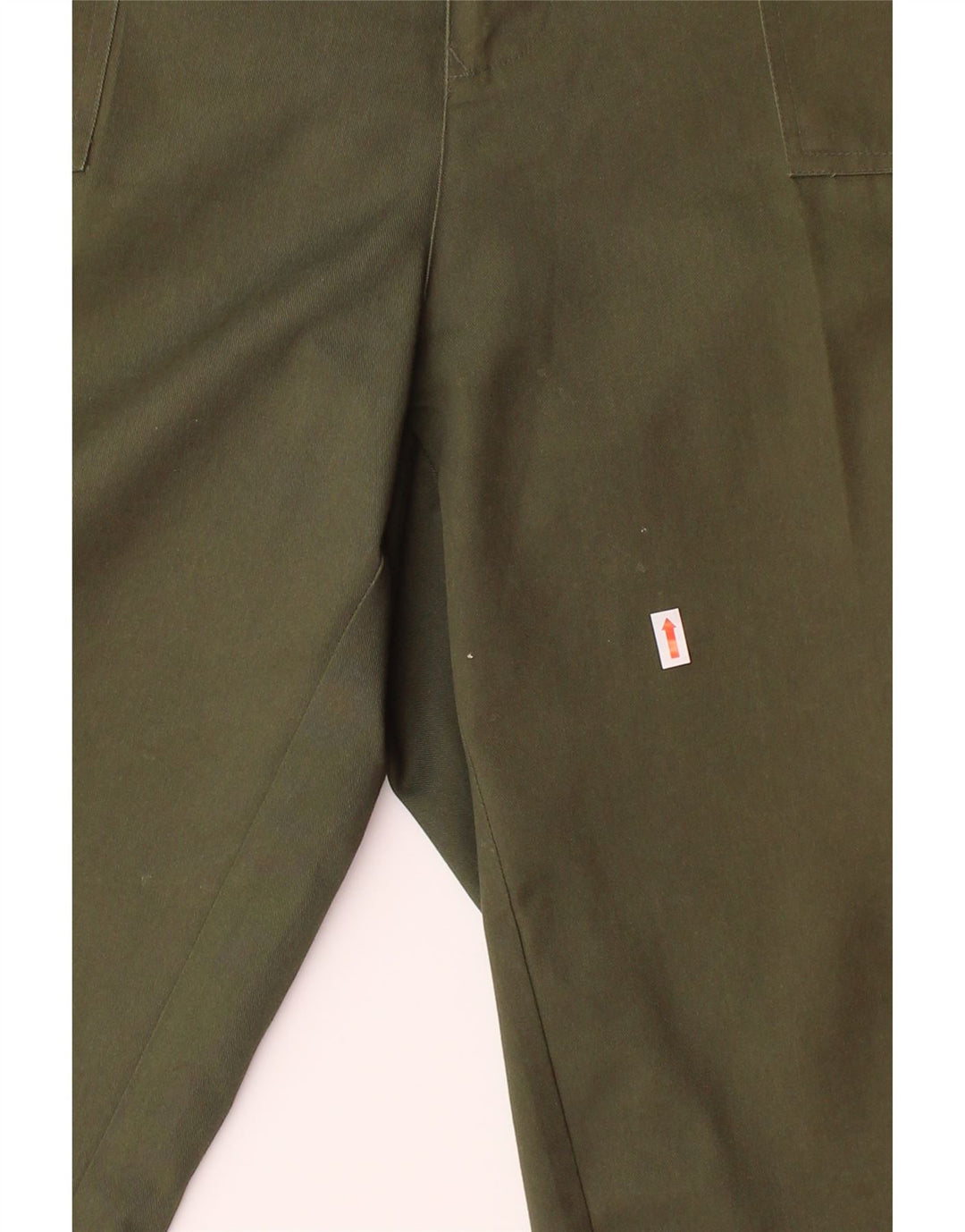 VINTAGE Mens Straight Cargo Trousers W36 L28 Khaki Vintage Vintage and Second-Hand Vintage from Messina Hembry 