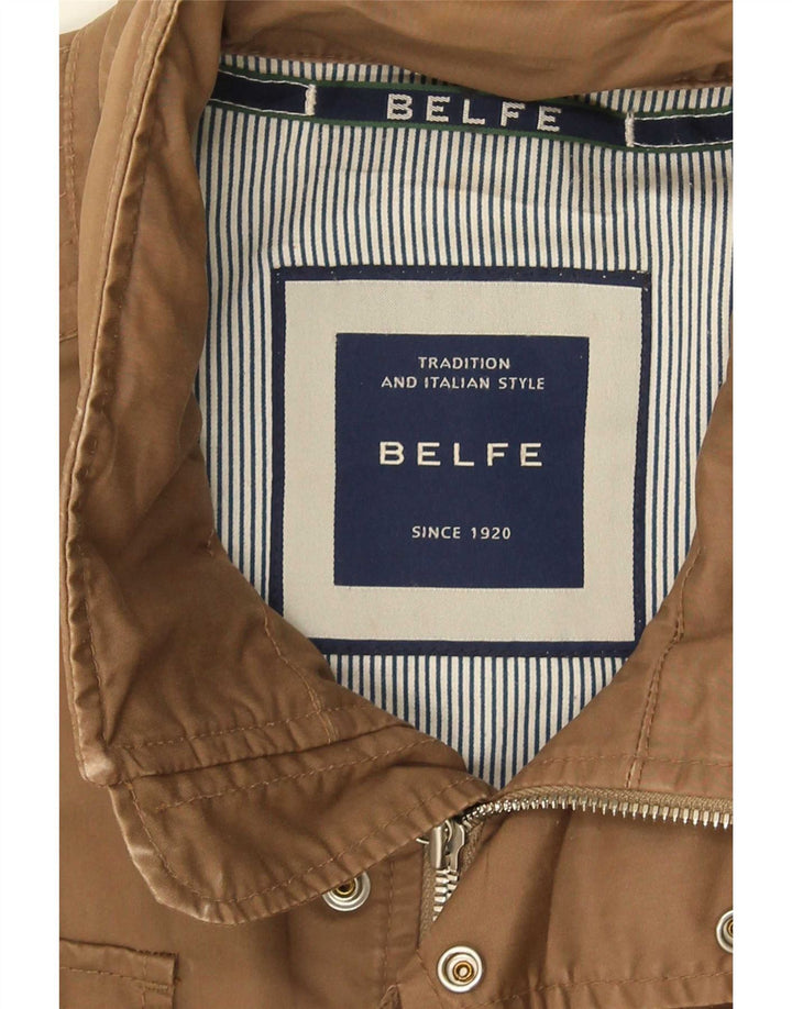 Giacca utility da uomo Belfe UK 42 XL Cotone beige