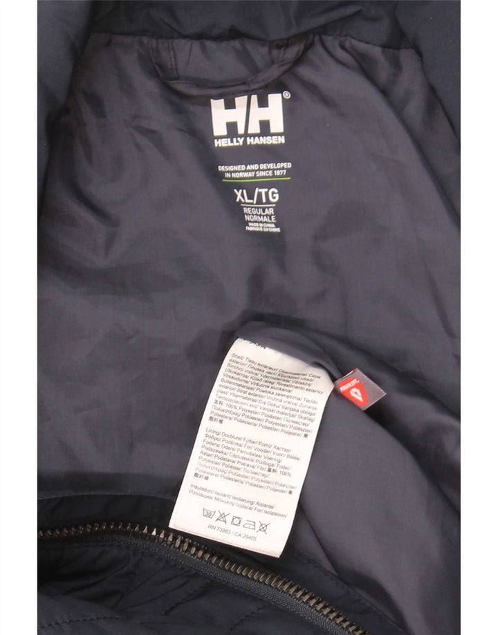 Helly Hansen Veste matelassée graphique pour homme UK 42 XL Bleu marine Polyester