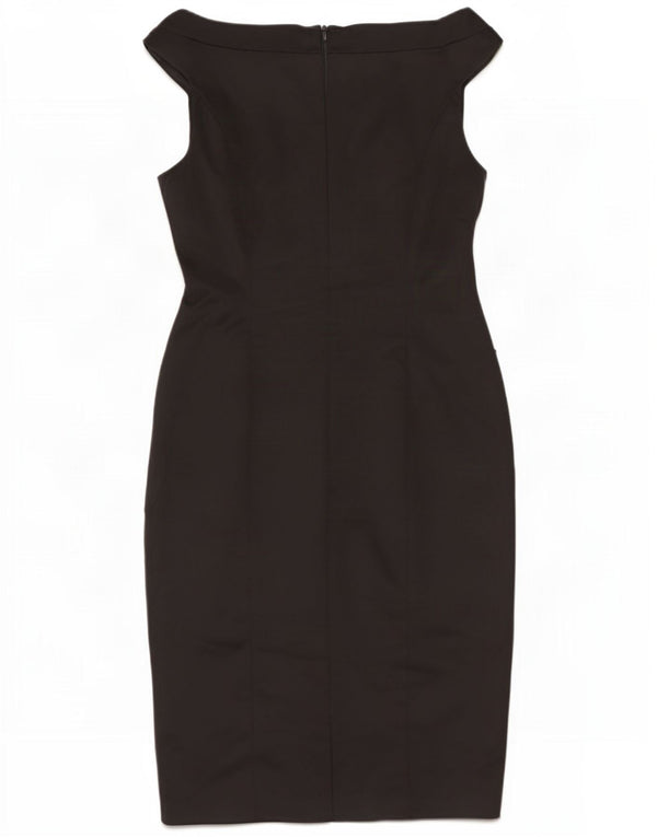 Γυναικείο φόρεμα Coast Off Shoulder Sheath UK 12 Medium Black Acetate