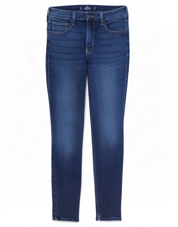 Hollister Womens High Rise Super Skinny Jeans US 5 Small W27 L26 Blue
