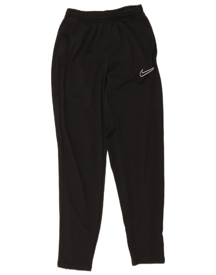 Nike Womens Dri Fit Tracksuit Trousers UK 12 Medium  Black