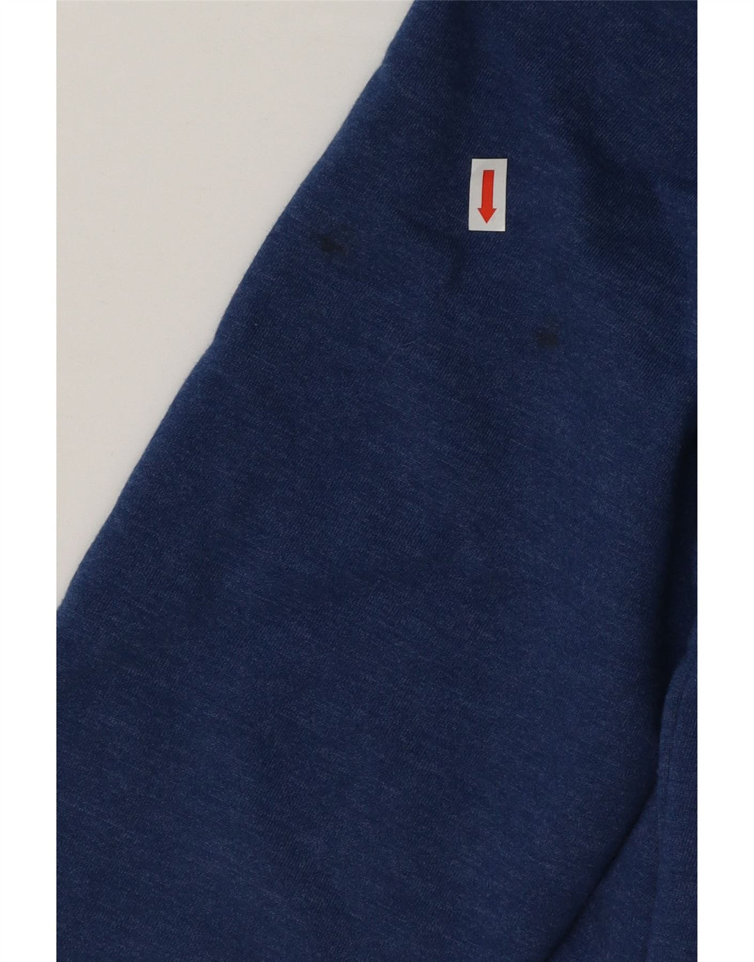 Converse Mens Graphic Zip Hoodie Sweater Medium Navy Blue Cotton