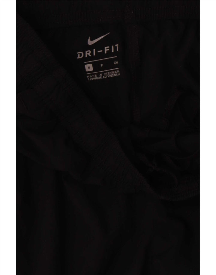 Женские спортивные брюки Nike Dri Fit, маленькие черные полиэстеровые брюки