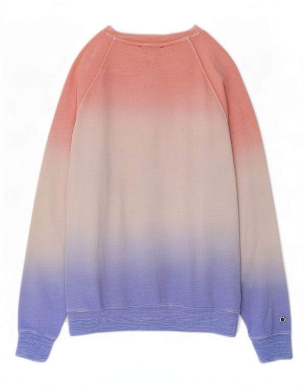 Felpa da donna Marks & Spencer UK 10 Small Pink Colourblock