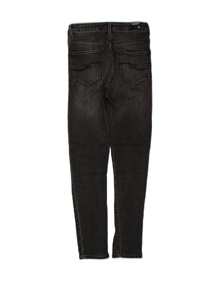 TRUSSARDI Womens Skinny Jeans W26 L26 Black Vintage Trussardi and Second-Hand Trussardi from Messina Hembry 