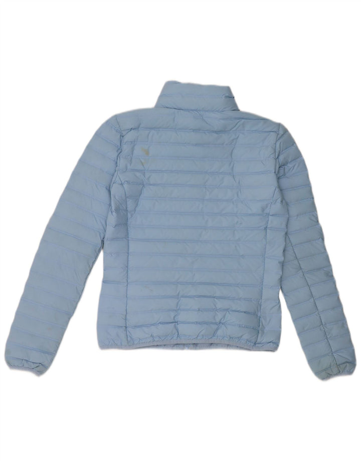 Adidas ženska podstavljena jakna UK 4/6 XS plavi poliester