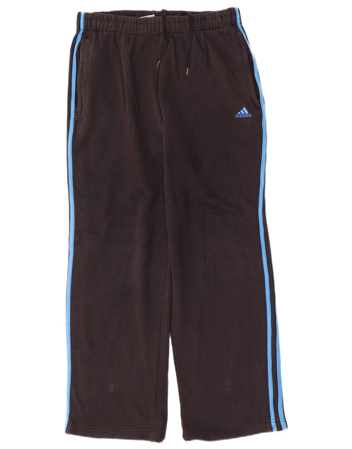 Adidas Herren-Trainingshose, mittelschwarz, Baumwolle