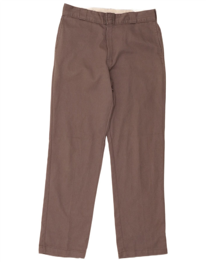 Pantaloni chino drepți pentru bărbați Dickies L34 L34 Poliester gri