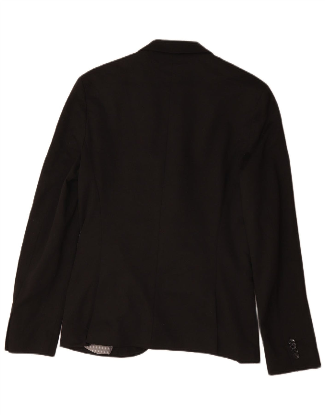 Zara Ανδρικό σακάκι 1 κουμπιού blazer UK 40 μεγάλο μαύρο